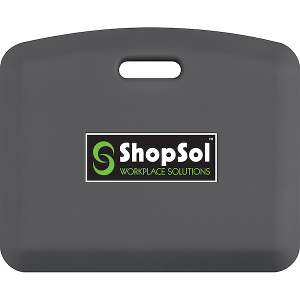 Shopsol Anti-Fatigue MobilePro Mat, 22"x18", Gray 1010678 - main